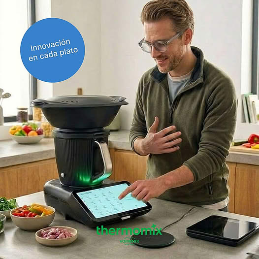 Thermomix®tm7 que incluye funciones caracteristicas